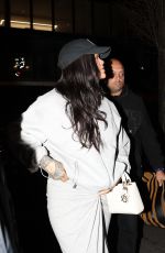 RIHANNA and ASAP Rocky Arrives for Dinner in Siena in Paris 01/25/2026