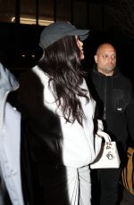 RIHANNA and ASAP Rocky Arrives for Dinner in Siena in Paris 01/25/2026