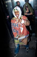 RIHANNA and ASAP Rocky Leaves George V Hotel in Paris 01/25/2026