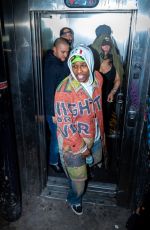 RIHANNA and ASAP Rocky Leaves George V Hotel in Paris 01/25/2026