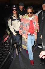 RIHANNA and ASAP Rocky Leaves Saturday Night Live After-party in New York 01/17/2026