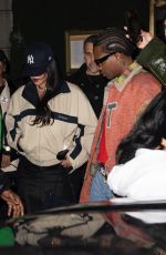 RIHANNA and ASAP Rocky Leaves Saturday Night Live After-party in New York 01/17/2026