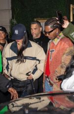 RIHANNA and ASAP Rocky Leaves Saturday Night Live After-party in New York 01/17/2026