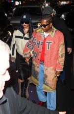 RIHANNA and ASAP Rocky Leaves Saturday Night Live After-party in New York 01/17/2026
