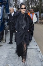 RIHANNA at Dior Haute Couture Spring/summer 2026 Show at Paris Fashion Week 01/26/2026