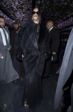 RIHANNA at Dior Haute Couture Spring/summer 2026 Show at Paris Fashion Week 01/26/2026