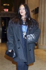 RIHANNA Leaves Four Seasons Hotel in New York City 01/16/2026