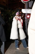RIHANNA Leaves Voltaire Restaurant During DIOR After-party in Paris 01/26/2026