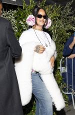 RIHANNA Leaves Voltaire Restaurant During DIOR After-party in Paris 01/26/2026
