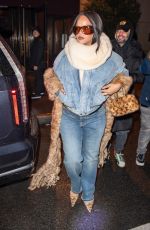 RIHANNA Night Out in New York City 01/18/2026