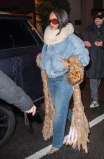 RIHANNA Night Out in New York City 01/18/2026