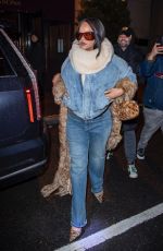 RIHANNA Night Out in New York City 01/18/2026