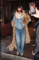 RIHANNA Night Out in New York City 01/18/2026