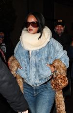 RIHANNA Night Out in New York City 01/18/2026