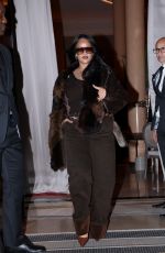 RIHANNA Night Out in Paris at Paris Faashion Week 01/24/2026