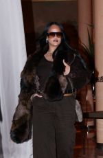 RIHANNA Night Out in Paris at Paris Faashion Week 01/24/2026