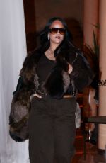RIHANNA Night Out in Paris at Paris Faashion Week 01/24/2026