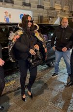 RIHANNA Visits the Dior Boutique at Paris Fashion Week 01/27/2026