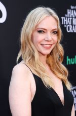 RIKI LINDHORNE at The Hand That Rocks the Cradle Premiere at The Walt Disney Studios Lot in Los Angeles 10/15/2025