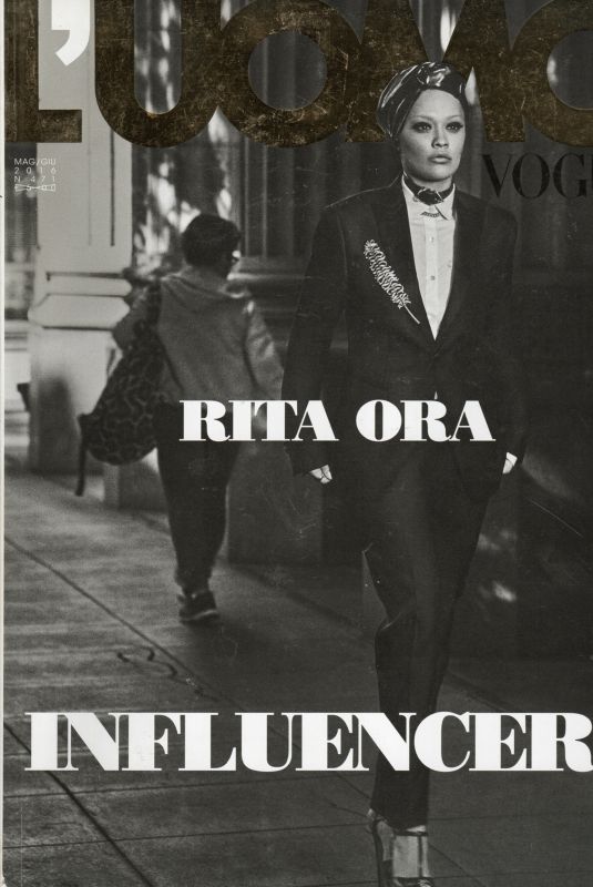 RITA ORA in Vogue Italy, September 2016