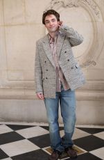 Robert Pattison at Dior Homme Menswear Fall/Winter 2026-2027 Show at Paris Fashion Week 01/21/2026