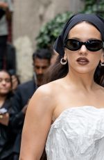 ROSALIA Arrives at Calvin Klein Fashion Show at New York Fashion Week 09/12/2025