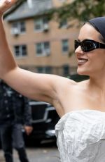 ROSALIA Arrives at Calvin Klein Fashion Show at New York Fashion Week 09/12/2025