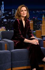 ROSE BYRNE at Tonight Show starring Jimmy Fallon in New York 01/08/2026