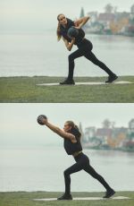 ROSIE HUNTINGTON-WHITELEY for Alo Move Into Wellness Campaign, January 2026