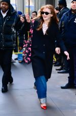 SADIE SINK Arrives at Good Morning America Studio in New York City 01/07/2026
