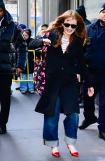 SADIE SINK Arrives at Good Morning America Studio in New York City 01/07/2026