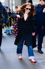 SADIE SINK Arrives at Good Morning America Studio in New York City 01/07/2026