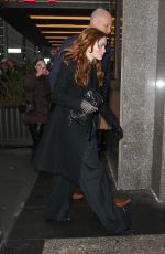 SADIE SINK Arrives at NBC Studios in New York City 01/05/2026