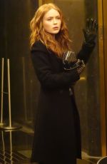 SADIE SINK Arrives at NBC Studios in New York City 01/05/2026
