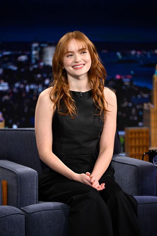 SADIE SINK at Tonight Show Starring Jimmy Fallon in New York 01/05/2026