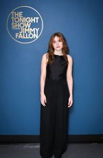 SADIE SINK at Tonight Show Starring Jimmy Fallon in New York 01/05/2026