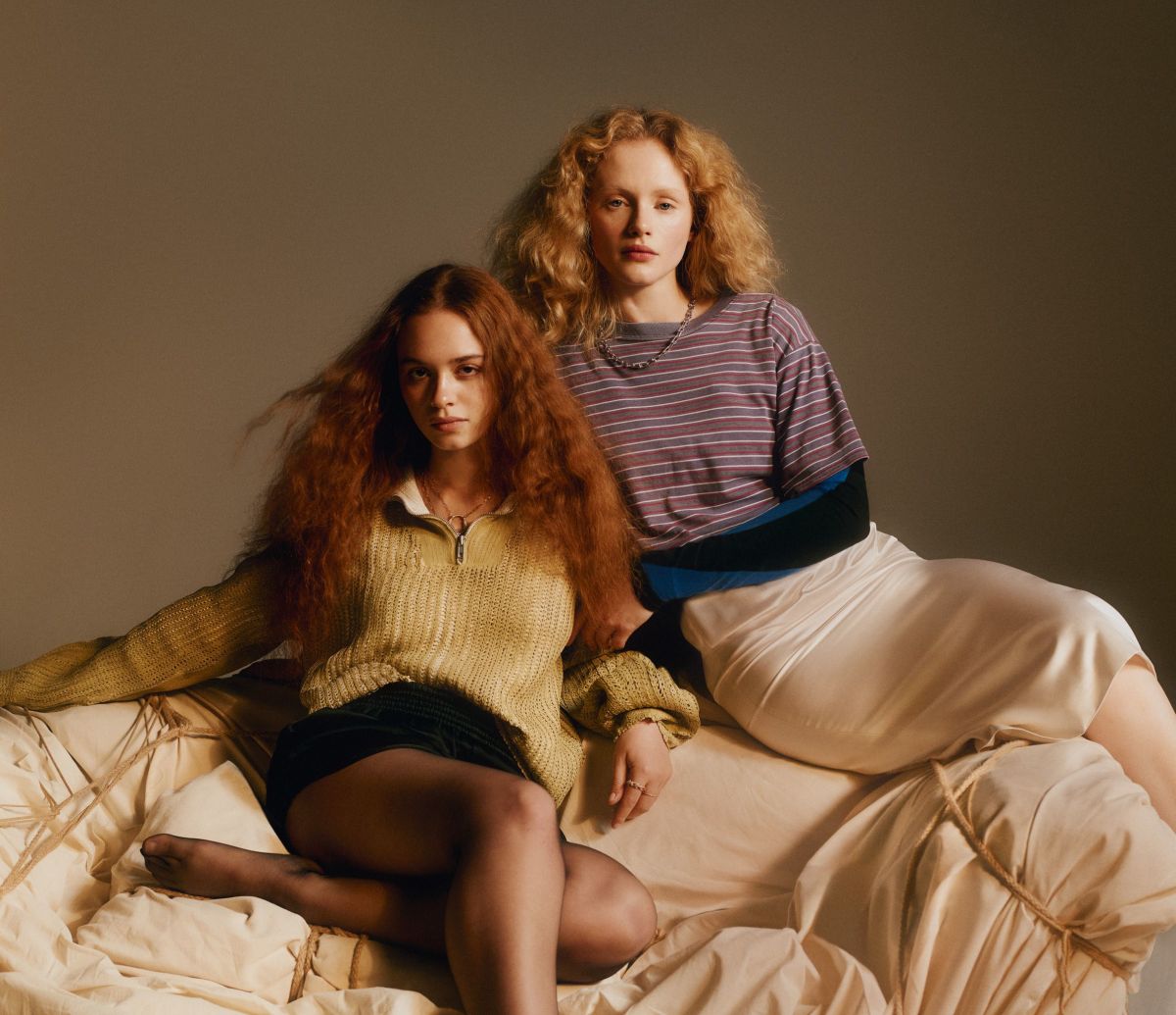 SADIE SOVERALL And EMMA LAIRD For Vogue UK Acting Portfolio February Sadie Soverall And Emma Laird For Vogue Uk Acting Portfolio February 2026 0 