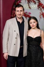 SARAH JEFFERY at The Hollywood Reporter and Spotify Golden Week Nominees Night in West Hollywood 01/08/2026