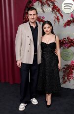 SARAH JEFFERY at The Hollywood Reporter and Spotify Golden Week Nominees Night in West Hollywood 01/08/2026
