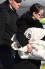 SELENA GOMEZ at Airport in Van Nuys 12/29/2025