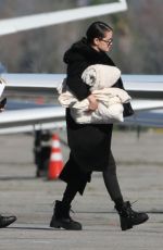 SELENA GOMEZ at Airport in Van Nuys 12/29/2025