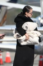 SELENA GOMEZ at Airport in Van Nuys 12/29/2025
