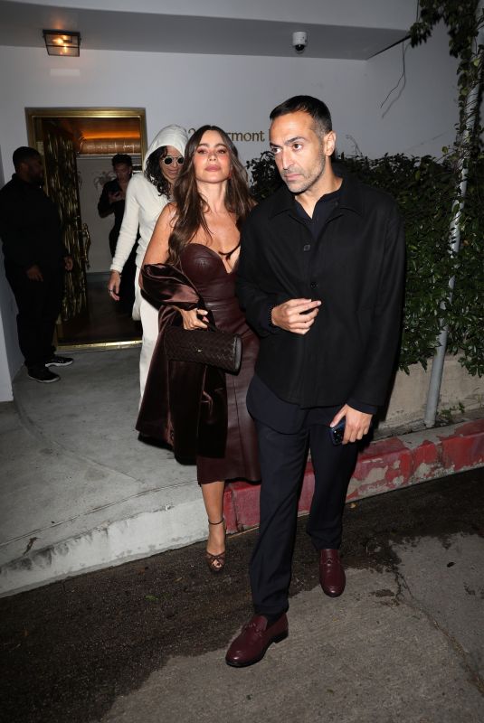 SOFIA VERGARA Leaves Paris Hilton’s Infinite Icon After Party in Los Angeles 01/20/2026