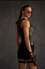SOPHIE TURNER as Lara Croft for Tomb Raider Promos, January 2026