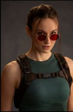 SOPHIE TURNER as Lara Croft for Tomb Raider Promos, January 2026