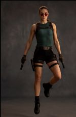 SOPHIE TURNER as Lara Croft for Tomb Raider Promos, January 2026