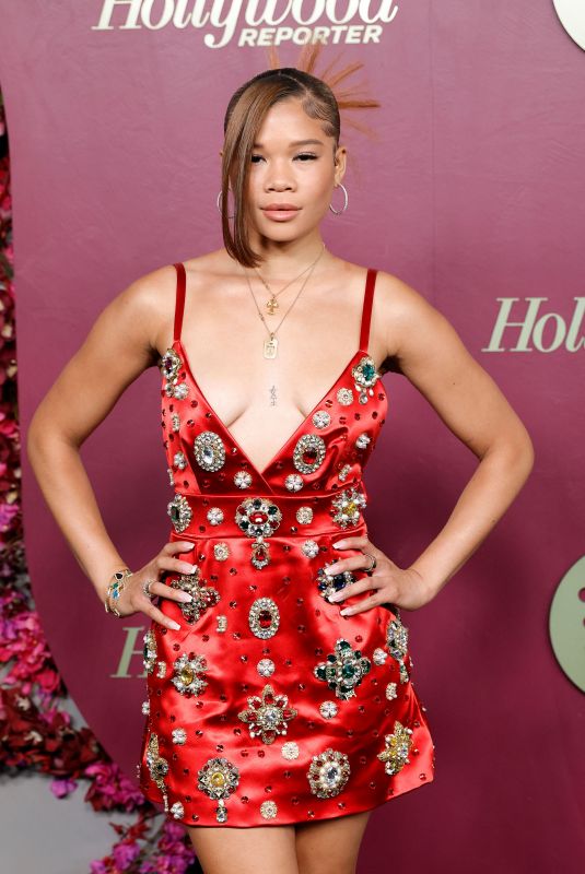 STORM REID at The Hollywood Reporter and Spotify Golden Week Nominees Night in West Hollywood 01/08/2026