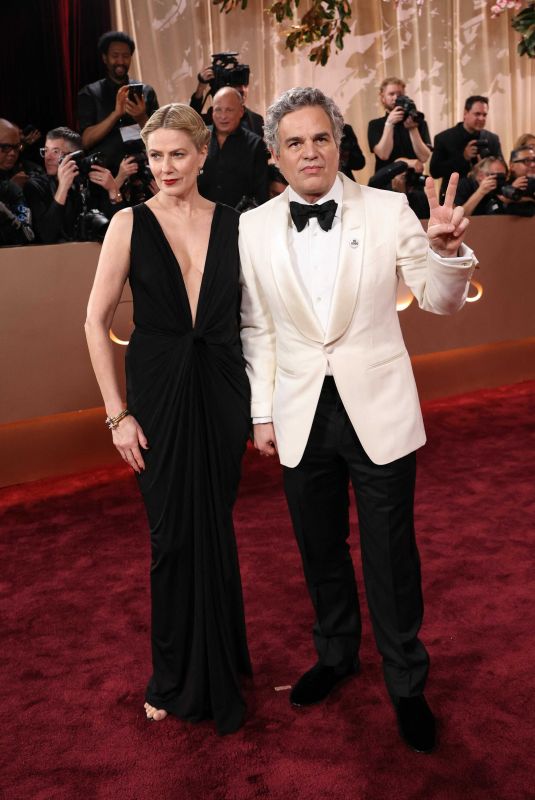 SUNRISE and Mark RUFFALO at 83rd Annual Golden Globe Awards in Beverly Hills 01/11/2026