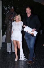 SYDNEY SWEENEY Arrives at W Magazine Golden Globe Party at Chateau Marmont in Los Angeles 01/10/2026