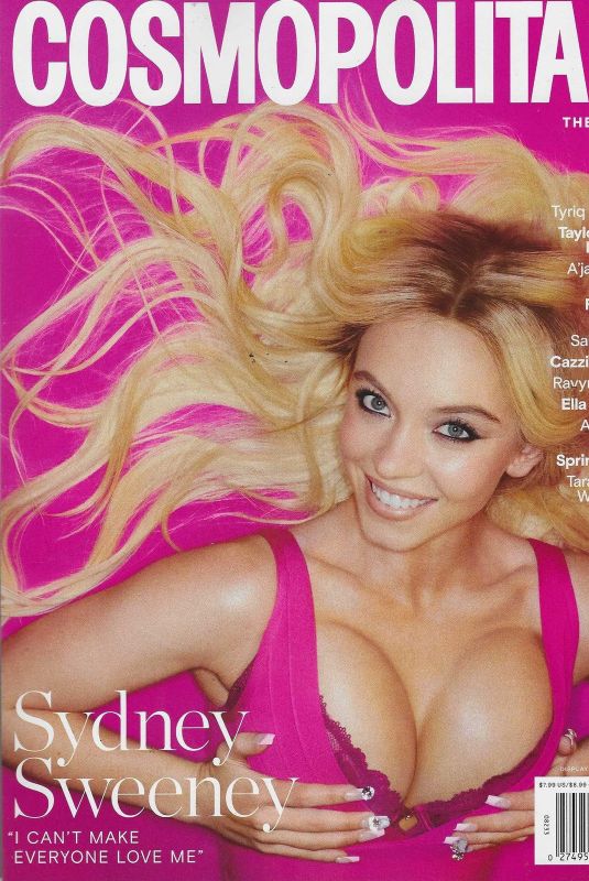 SYDNEY SWEENEY for Cosmopolitan US, The Love Issue, Spring 2026